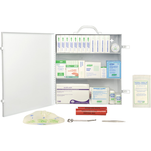 First Aid Kit, Meets CSA Z1220-17 Type 2 Low-Risk Environment, Large (51-100 Workers) Waymarc Industries Inc