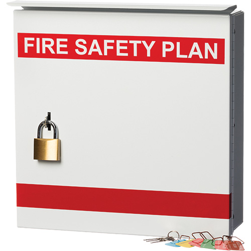 Fire Safety Plan Box Waymarc Industries Inc