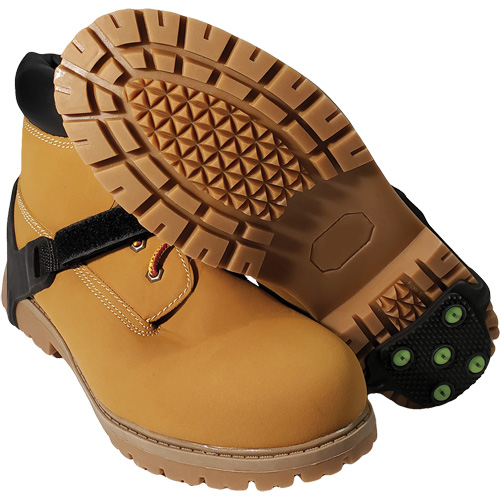 Dispositif de traction de talon Icetred, Caoutchouc/Carbure de tungst&egrave;ne, Traction Crampon, Taille unique Waymarc Industries Inc