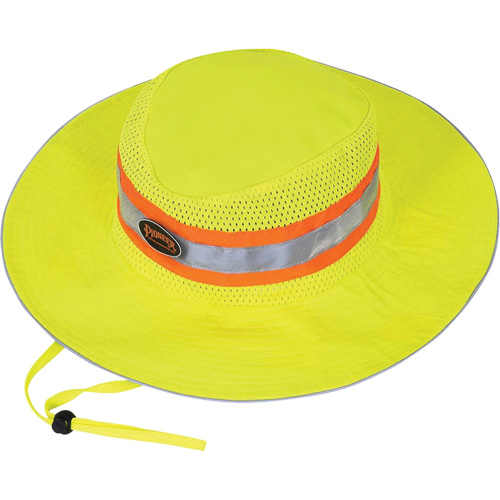 279 Ranger's Hat with Strap, High Visibility Lime-Yellow, Polyester Waymarc Industries Inc