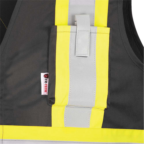 7729 Veste r&eacute;sistante aux arcs &eacute;lectriques FR-Tech, Petit, Noir, 10 cal/cm² Waymarc Industries Inc