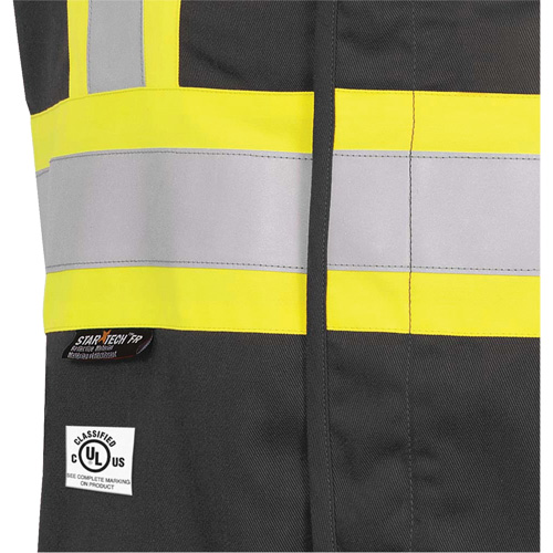 7729 Veste r&eacute;sistante aux arcs &eacute;lectriques FR-Tech, Petit, Noir, 10 cal/cm² Waymarc Industries Inc