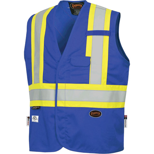 7730 Veste r&eacute;sistante aux arcs &eacute;lectriques FR-Tech, Petit, Bleu royal, 10 cal/cm² Waymarc Industries Inc