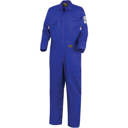 7779 Combinaison ignifuge r&eacute;sistant aux arcs &eacute;lectriques FR-Tech 88/12, Taille 36, Bleu royal Waymarc Industries Inc