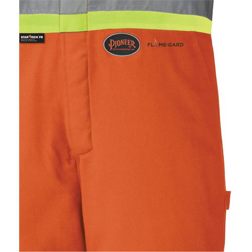 5534A Combinaison de s&eacute;curit&eacute; matelass&eacute;e ignifuge, Petit, Orange Waymarc Industries Inc