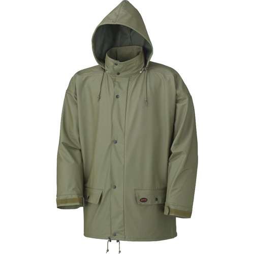 D7000 Veste imperm&eacute;able extensible, Polyur&eacute;thane, T-petit, Vert Waymarc Industries Inc