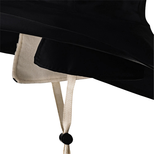 D5050 Black Dry King&reg; Offshore Traditional Sou'wester Hat, Small, Black, Rubber Waymarc Industries Inc
