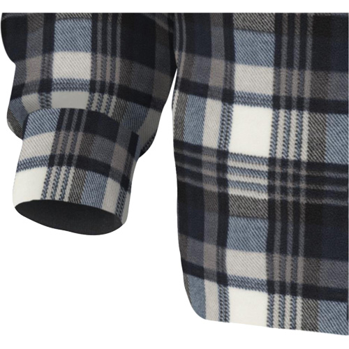415BG Quilted Hooded Shirt, Men's, X-Small, Multi-Colour Waymarc Industries Inc