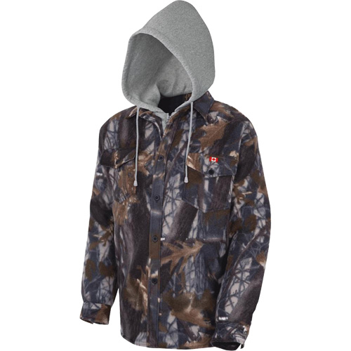 415CM Quilted Hooded Shirt, Men's, X-Small, Multi-Colour Waymarc Industries Inc