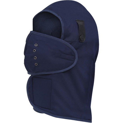 565N Long-Necked Hardhat Liner, Fleece Lining, One Size, Navy Blue Waymarc Industries Inc