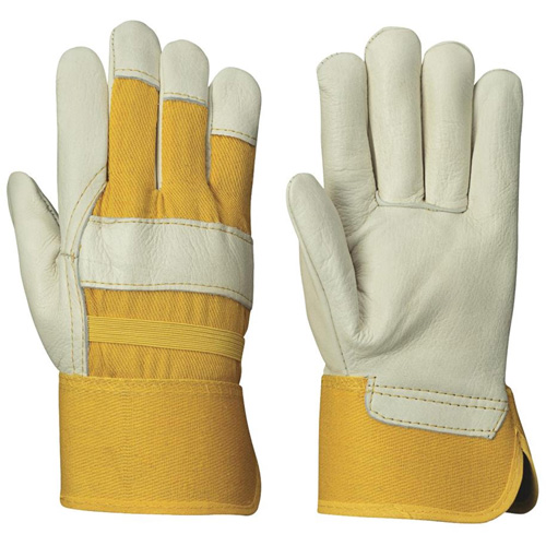 531 Fitter's Gloves, One Size, Grain Cowhide Palm Waymarc Industries Inc