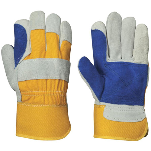 545 Fitter's Gloves, One Size, Split Cowhide Palm Waymarc Industries Inc
