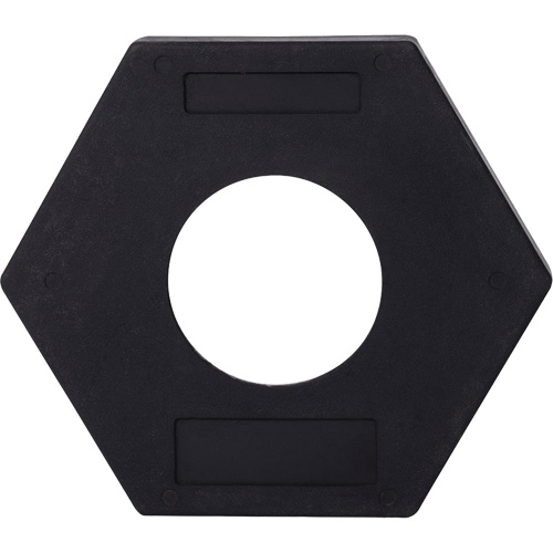 2320 Stackable Delineator Base, 17 lbs. Waymarc Industries Inc