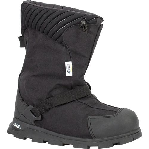 Couvre-chaussure isol&eacute;s &agrave; crampons Explorer Glacier Trek, Nylon/Polyur&eacute;thane/Caoutchouc, Boucles et crochets, Convient &agrave; Hommes 5 - 6,5/Femmes 6 - 8 Waymarc Industries Inc