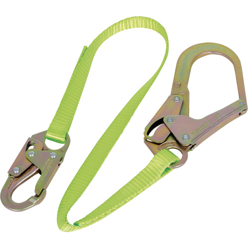 LAN-3402-6 Longe de retenue en sangle, 1 branches, 6', Classe CSA B Waymarc Industries Inc
