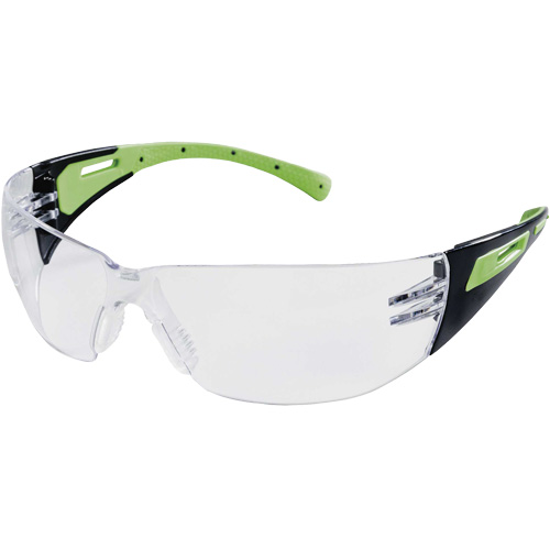 XM300 Safety Glasses, Clear Lens, Anti-Scratch, ANSI Z87+/Meets/Exceeds CSA Z94.3 Waymarc Industries Inc