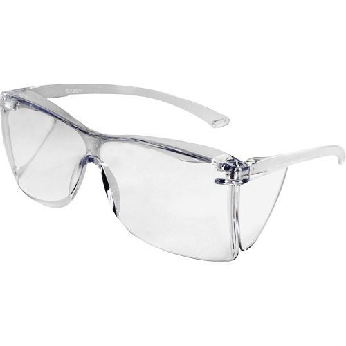Lunettes de s&eacute;curit&eacute; OTG Guest-Gard, Lentille Transparent, ANSI Z87+/R&eacute;pond ou surpasse la norme CSA Z94.3 Waymarc Industries Inc
