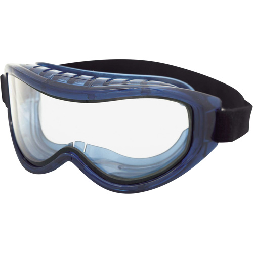 Odyssey II Industrial Dual Lens OTG Safety Goggles, Clear Lens, Anti-Fog/Anti-Scratch, Indirect Vent Waymarc Industries Inc