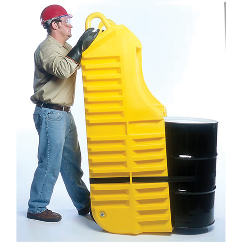 Chariot pour baril, 26,5'' lo x 26,5'' la x 5'' h, Cap. de d&eacute;versement 800 gal. US Waymarc Industries Inc