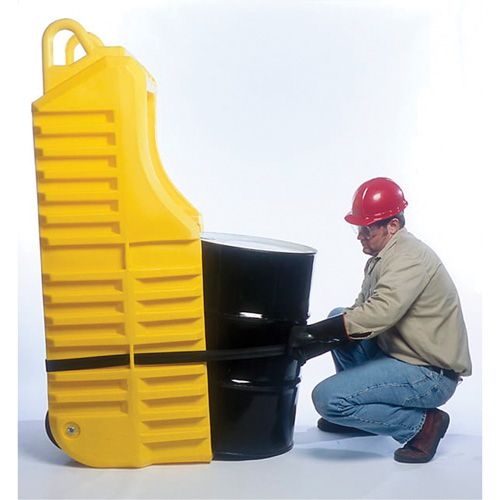 Chariot pour baril, 26,5'' lo x 26,5'' la x 5'' h, Cap. de d&eacute;versement 800 gal. US Waymarc Industries Inc