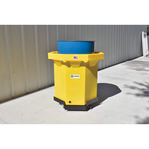 Flat-Bottom Ultra-Spill Collector&reg;, 66 US gal., Mobile Waymarc Industries Inc