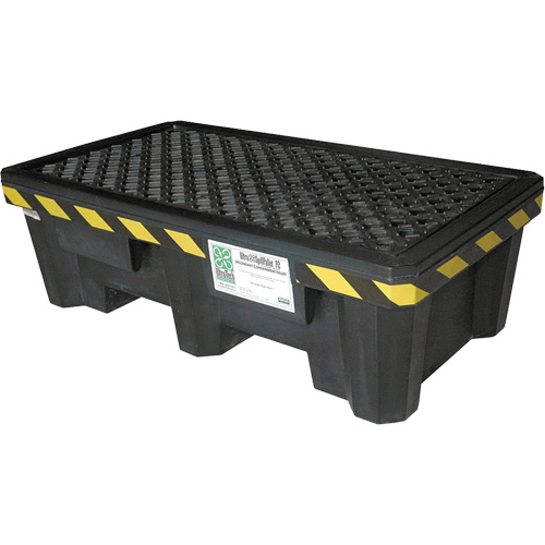 2-Drum Economy Ultra-Spill Pallet&reg;, 66 US gal. Spill Capacity, 53" x 29" x 16.5" Waymarc Industries Inc