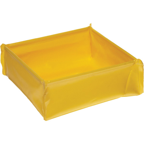 Flexible Ultra-Utility Tray, 42" lo x 42" la x 4,8" h, Cap. de d&eacute;versement 18 gal. US Waymarc Industries Inc