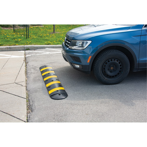 Speed Bump Kit, Rubber, 4' L x 11" W x 2" H Waymarc Industries Inc