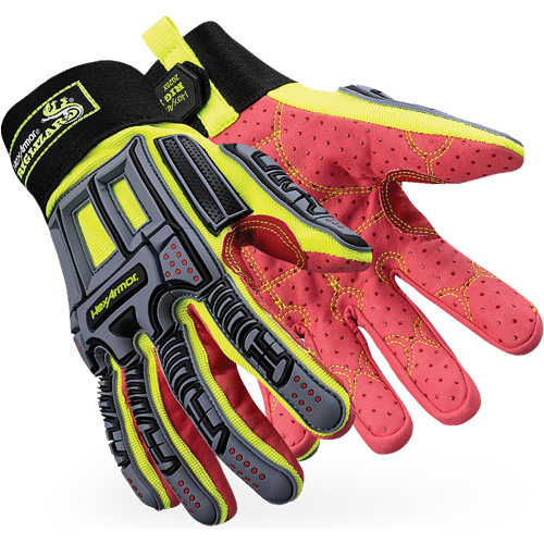 Rig Lizard&reg; 2028X Cut-Resistant Gloves, 6/X-Small, Synthetic/HPPE Palm, Elastic/Hook & Loop Cuff Waymarc Industries Inc