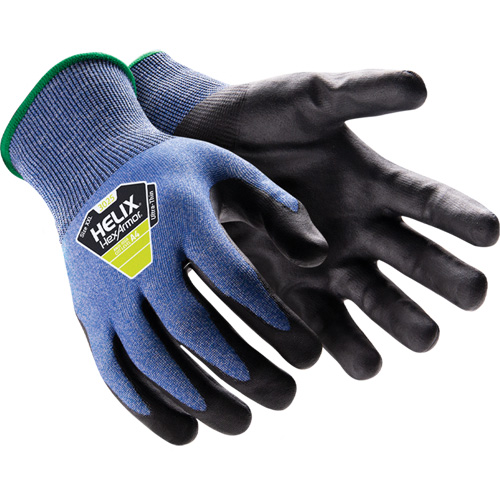 Gants r&eacute;sistants aux coupures Helix 3025, Taille 6/T-petit, Calibre 21, Rev&ecirc;tement Mousse de nitrile, Enveloppe en PEHP, ASTM ANSI niveau A4 Waymarc Industries Inc