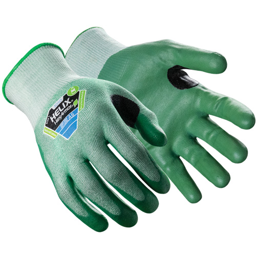 Helix&reg; 3050 Cut-Resistant Gloves, Size 6/X-Small, 18 Gauge, Nitrile Coated, Polyester/Fibreglass/HPPE Shell, ASTM ANSI Level A6 Waymarc Industries Inc