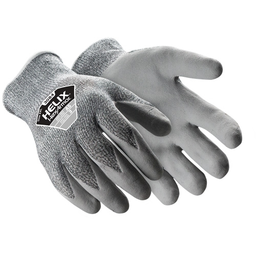 Gants r&eacute;sistants aux coupures Helix 3084, Taille Petit/7, Calibre 13, Rev&ecirc;tement Silicone, Enveloppe en PEHP, ASTM ANSI niveau A5 Waymarc Industries Inc