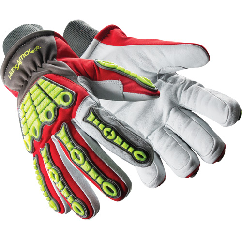Chrome SLT&reg; Winter 4073W Impact Gloves, 6/X-Small, Goatskin Palm, Knit Wrist Cuff Waymarc Industries Inc