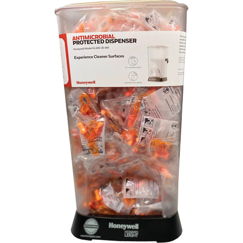 HL400 AM Corded Earplug Dispenser with TFP-30 Earplugs Canister Waymarc Industries Inc