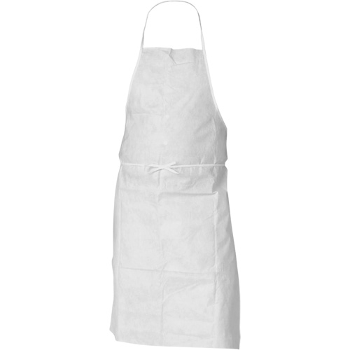 KleenGuard A10 Apron, Polyethylene, White, 28" W x 36" L Waymarc Industries Inc