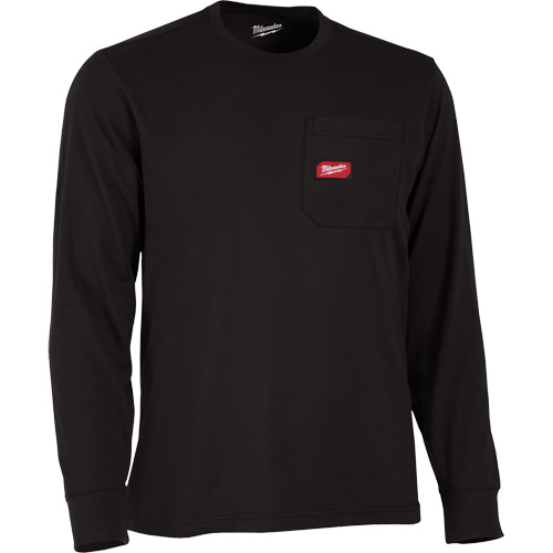 T-shirt &agrave; manches longues avec poches Gridiron, Hommes, Petit, Noir Waymarc Industries Inc