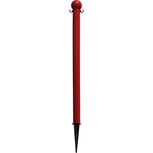Ground Poles, Red Waymarc Industries Inc