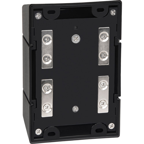 Magnetic Wall Mount Barrier with Magnetic Tape, Plastic, Magnetic Mount, 15', Black and Yellow Tape Waymarc Industries Inc