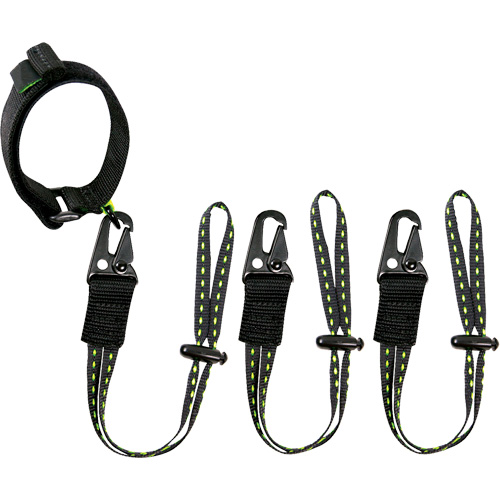 Longe de poignet GearLink avec embouts interchangeables, Longueur fixe, Boucle et crochet/Boucle Waymarc Industries Inc