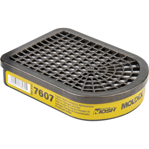 Semi-Rectangular Respirator Cartridge, Gas/Vapour Cartridge, Multi-Gas/Vapour Waymarc Industries Inc