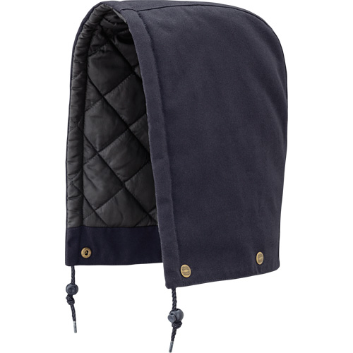 538 Capuchon pour parka, blouson aviateur ou combinaison de s&eacute;curit&eacute; matelass&eacute;e, Bleu marin, Coton Waymarc Industries Inc