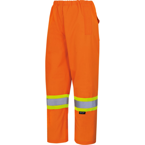 5576 Pantalon de s&eacute;curit&eacute; hydrofuge de 450D, Polyester/Polyur&eacute;thane, Petit, Orange haute visibilit&eacute; Waymarc Industries Inc
