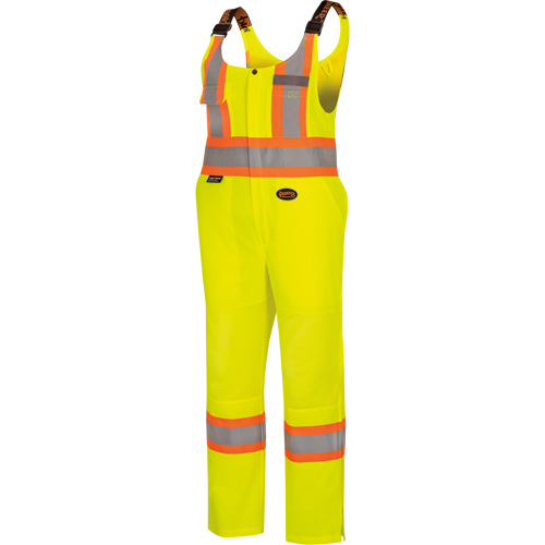 6000W Combinaison de s&eacute;curit&eacute; routi&egrave;re haute visibilit&eacute; pour femmes, Polyester, T-petit, Jaune lime haute visibilit&eacute; Waymarc Industries Inc