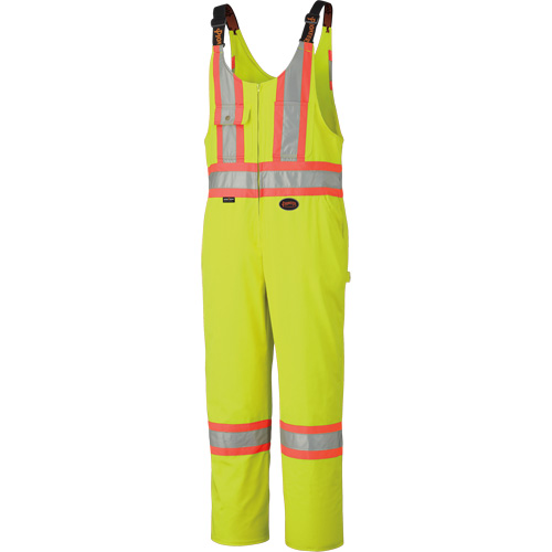 6616T Combinaison robuste haute visibilit&eacute;, Poly-coton, 40 (grand taille), Jaune lime haute visibilit&eacute; Waymarc Industries Inc