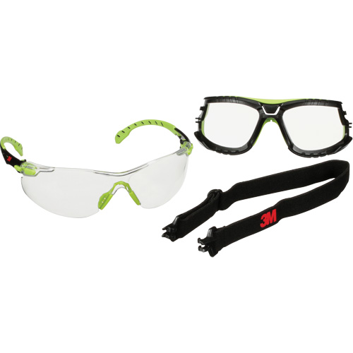 Solus 1000 Series Safety Glasses, Clear Lens, Anti-Fog/Anti-Scratch, ANSI Z87+/Meets/Exceeds CSA Z94.3 Waymarc Industries Inc