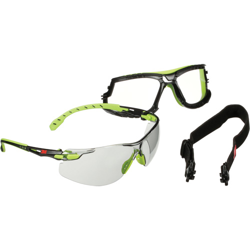 Solus 1000 Series Safety Glasses, Grey Lens, Anti-Fog/Anti-Scratch, ANSI Z87+/Meets/Exceeds CSA Z94.3 Waymarc Industries Inc