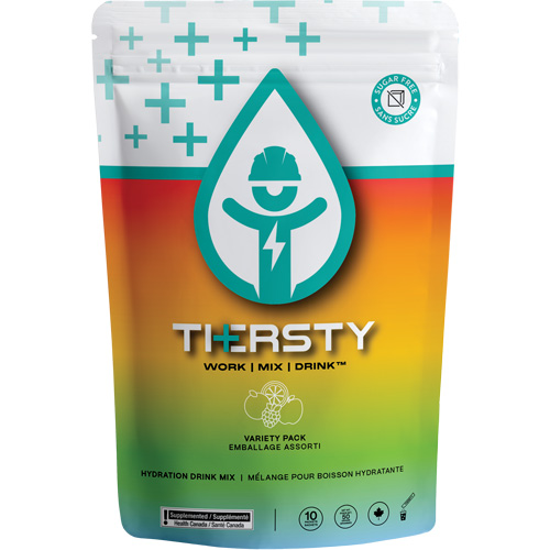 M&eacute;lange de boisson hydratante, Emballage-portion, Saveurs vari&eacute;es Waymarc Industries Inc