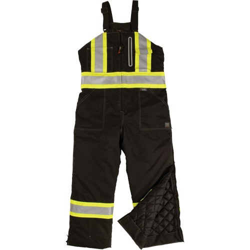 Salopette de s&eacute;curit&eacute; isolante en tissu ind&eacute;chirable, Polyester, T-petit, Noir Waymarc Industries Inc