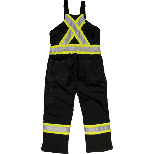 Salopette de s&eacute;curit&eacute; isolante en tissu ind&eacute;chirable, Polyester, T-petit, Noir Waymarc Industries Inc