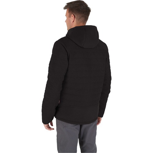 M12 Heated Quietshell Jacket with Battery, Men's, Medium, Black Waymarc Industries Inc